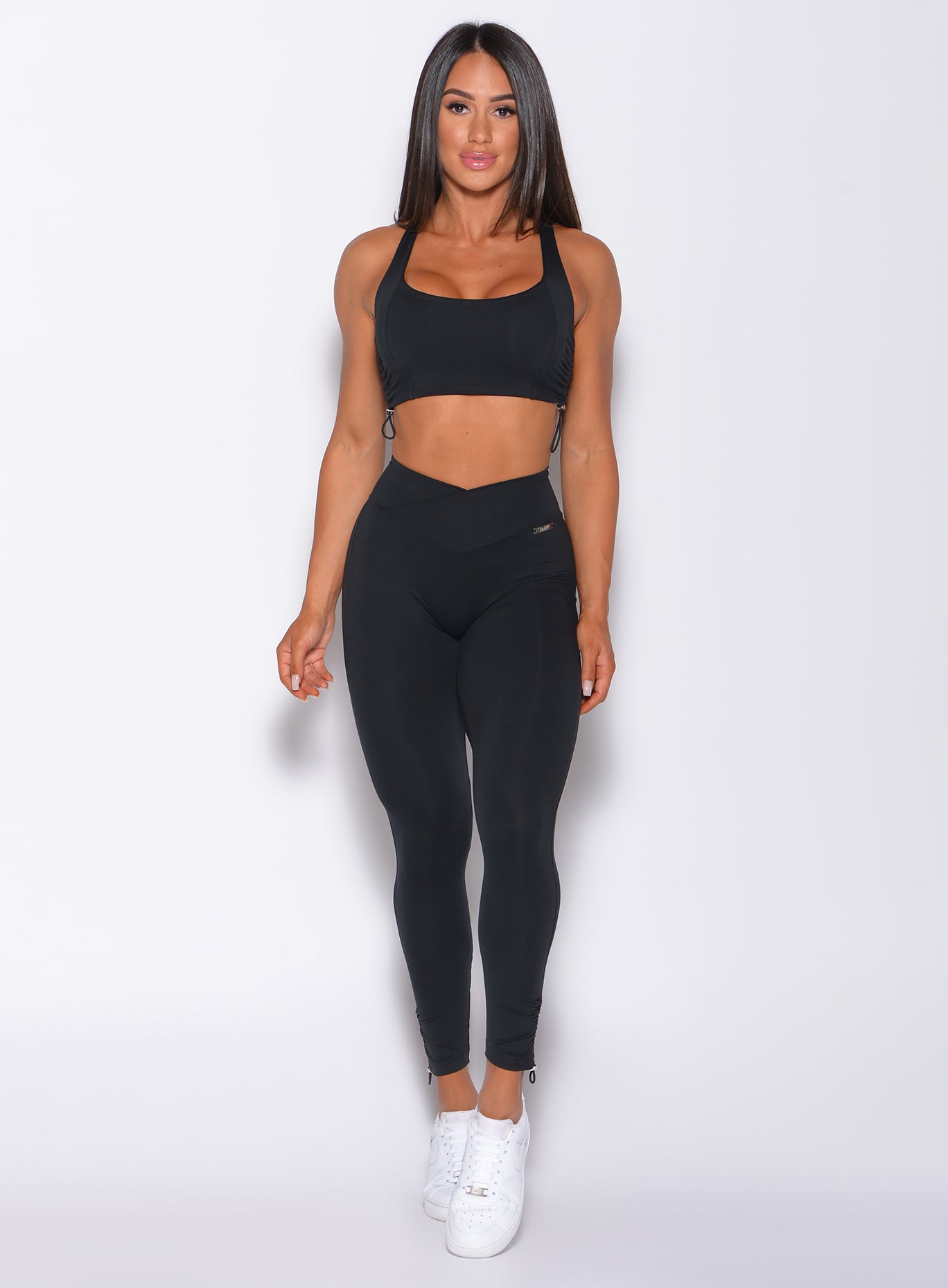 Leggings con contorno y cierre ajustable