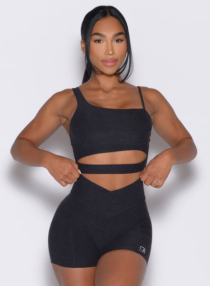 Soutien con abertura asimétrica