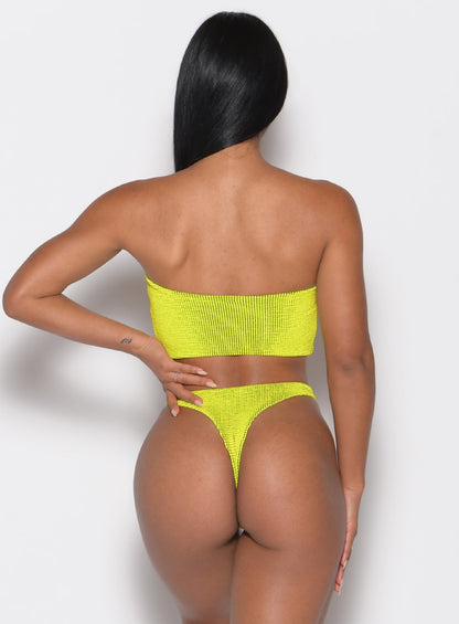 Bikini Bandeau Noches Neón