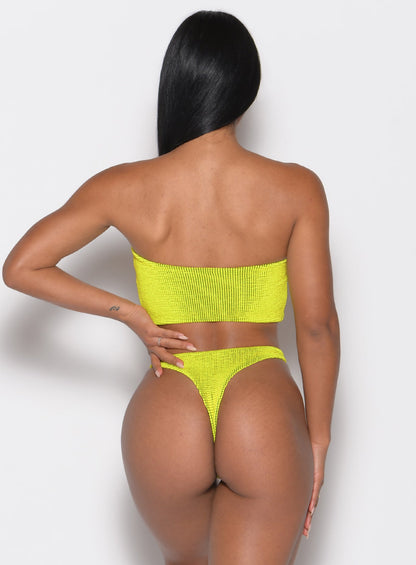 Bikini Bandeau Noches Neón