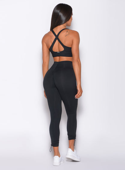 Leggings con contorno y cierre ajustable