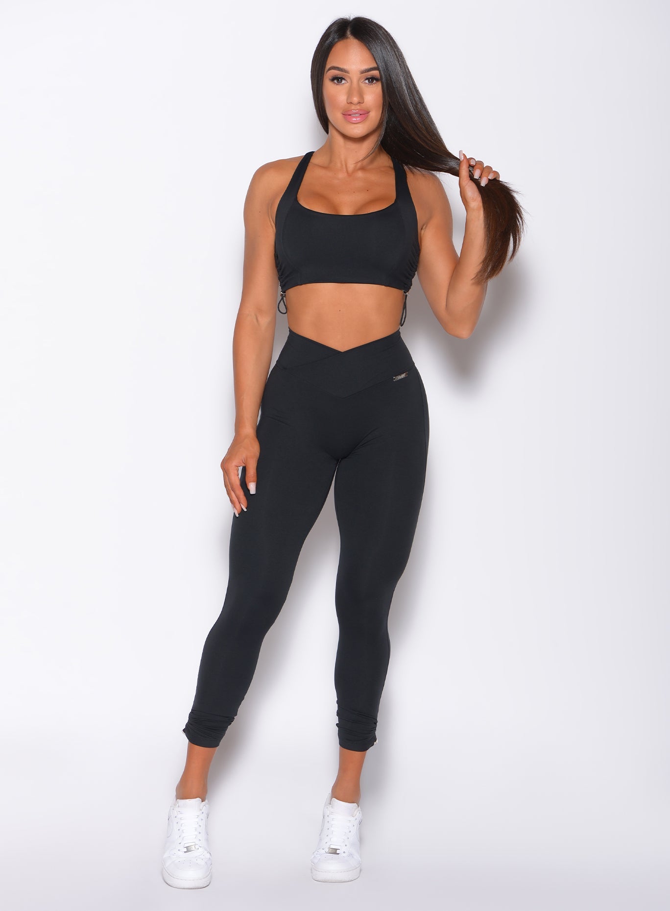 Leggings con contorno y cierre ajustable