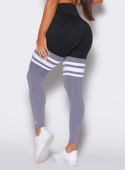 Medias altas tipo scrunch