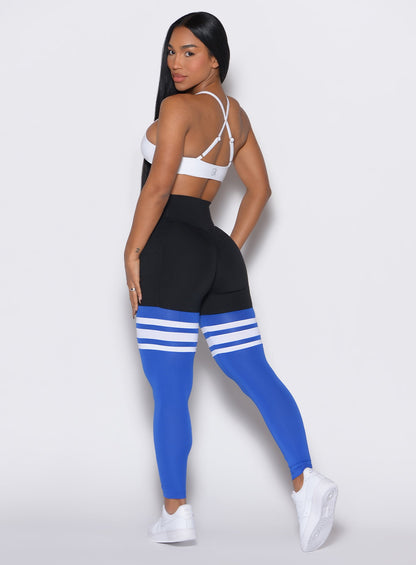 Medias altas tipo “scrunch” para muslo