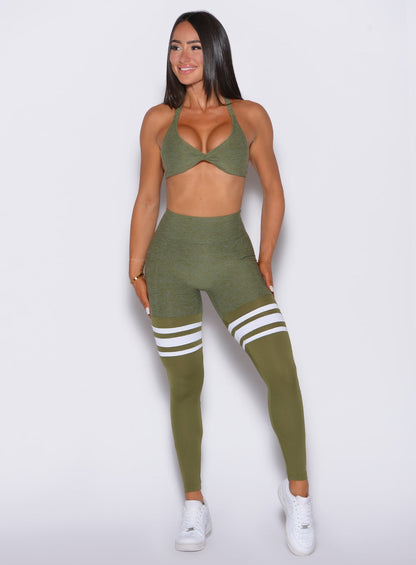 Medias altas fruncidas