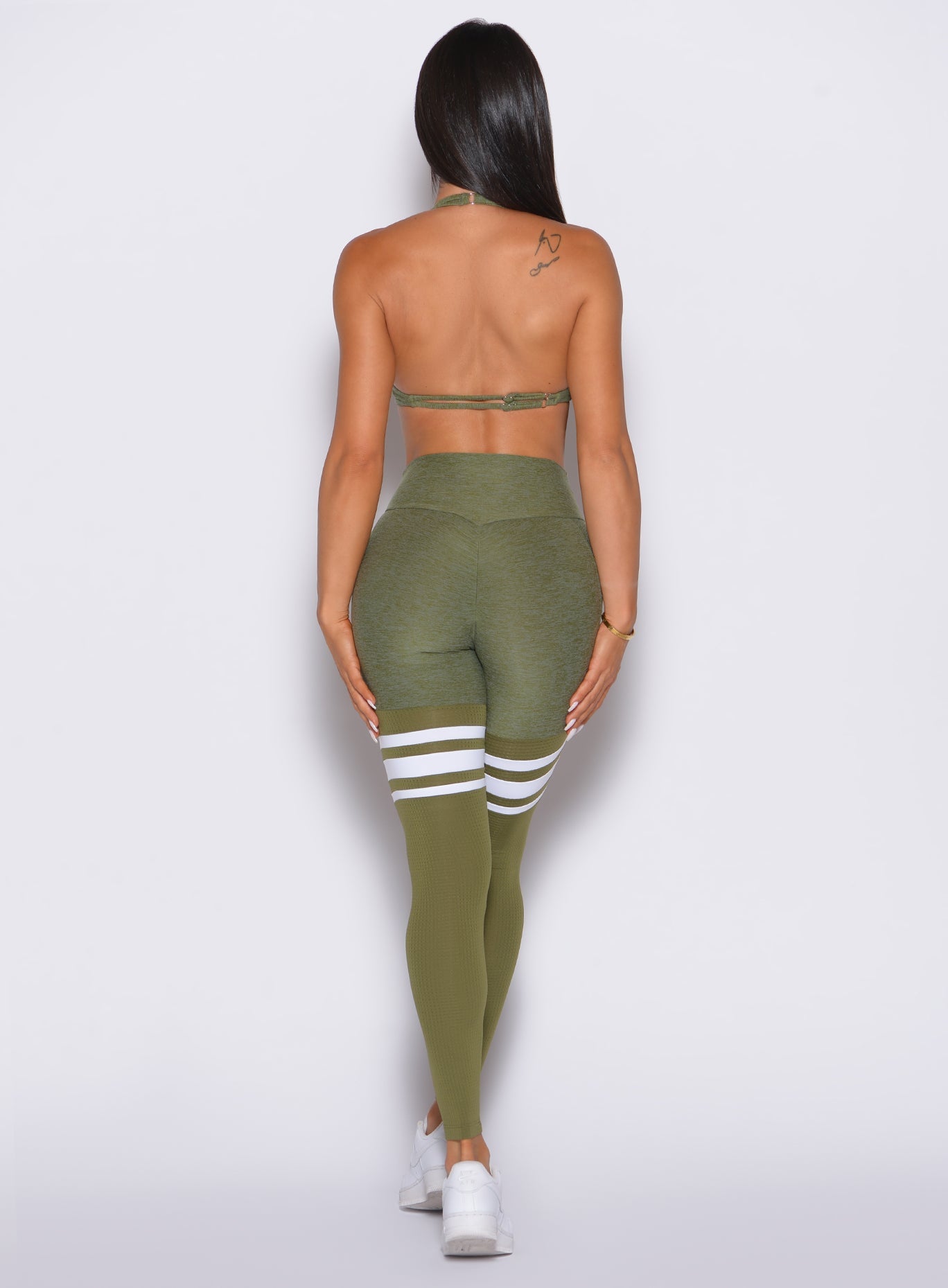 Medias altas fruncidas