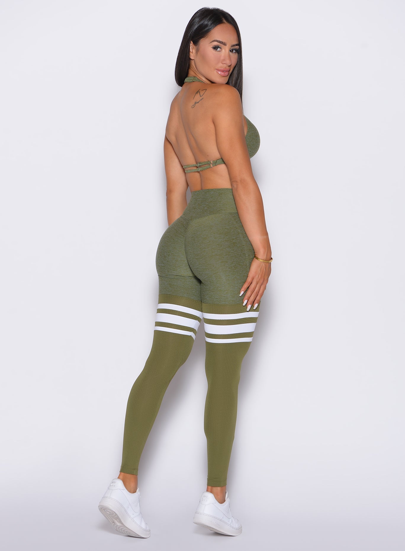 Medias altas fruncidas