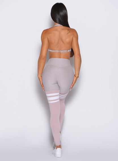 Medias altas fruncidas