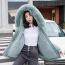 Casaco Feminino com Gorro e Interior em Pelúcia / Esbanje Muito Estilo & Classe Neste Inverno!