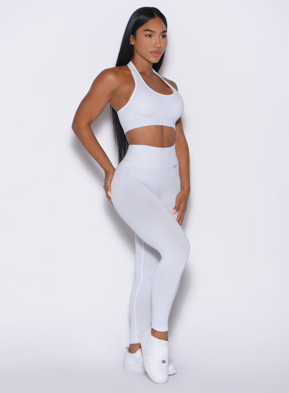 Leggings Shimmer con espalda en V