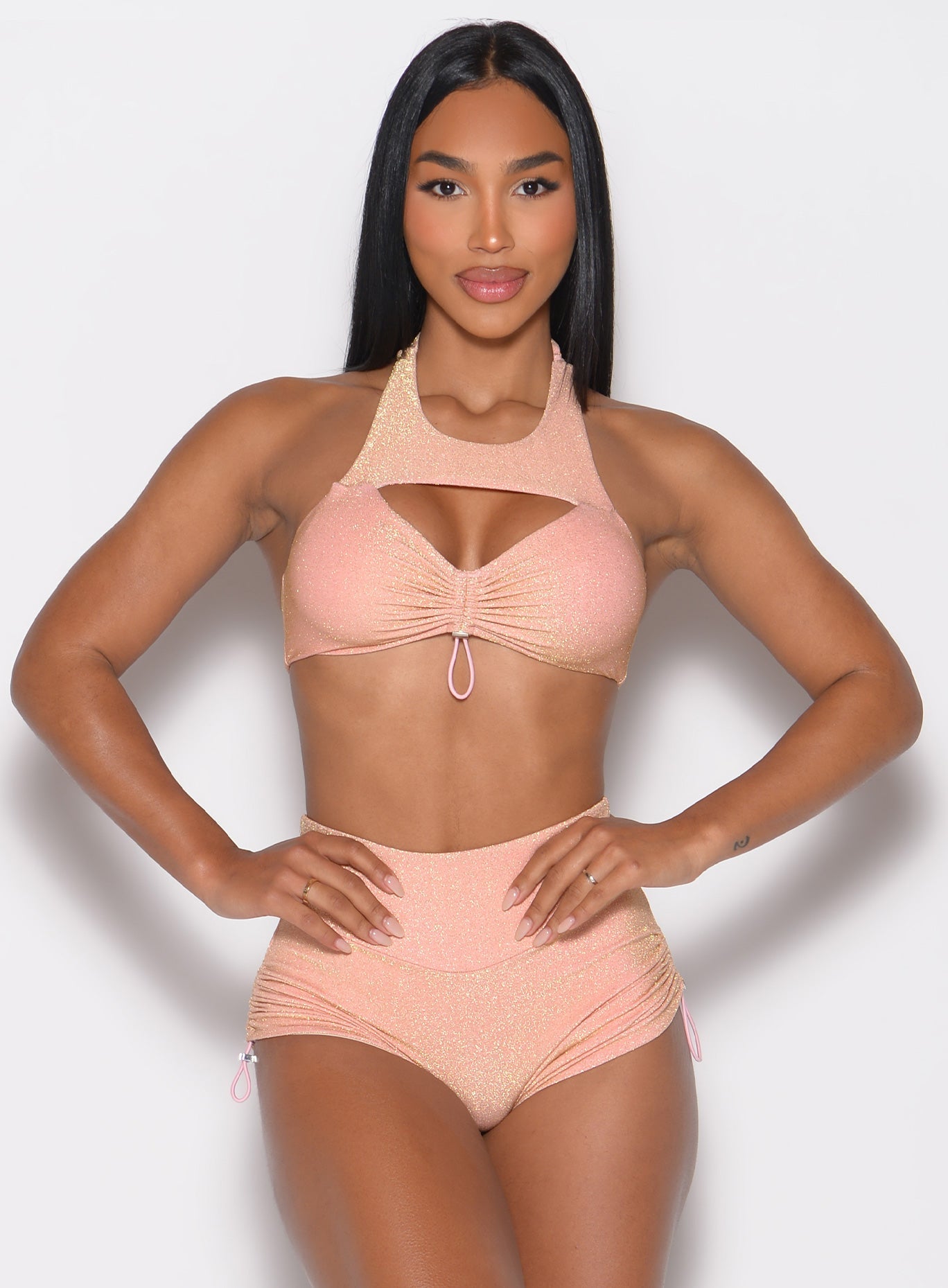 Sujetador de Bikini Brillo Besado por el Sol