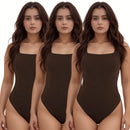 [COMPRE 1 LEVE 3] Body Essential™ com Decote Quadrado / Valoriza o Corpo, Conforta e Eleva Qualquer Look