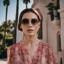 Conjunto Suzana de Camisa Floral + Calça Pantalona / Você Mulher Florescendo em Estilo e Elegância!